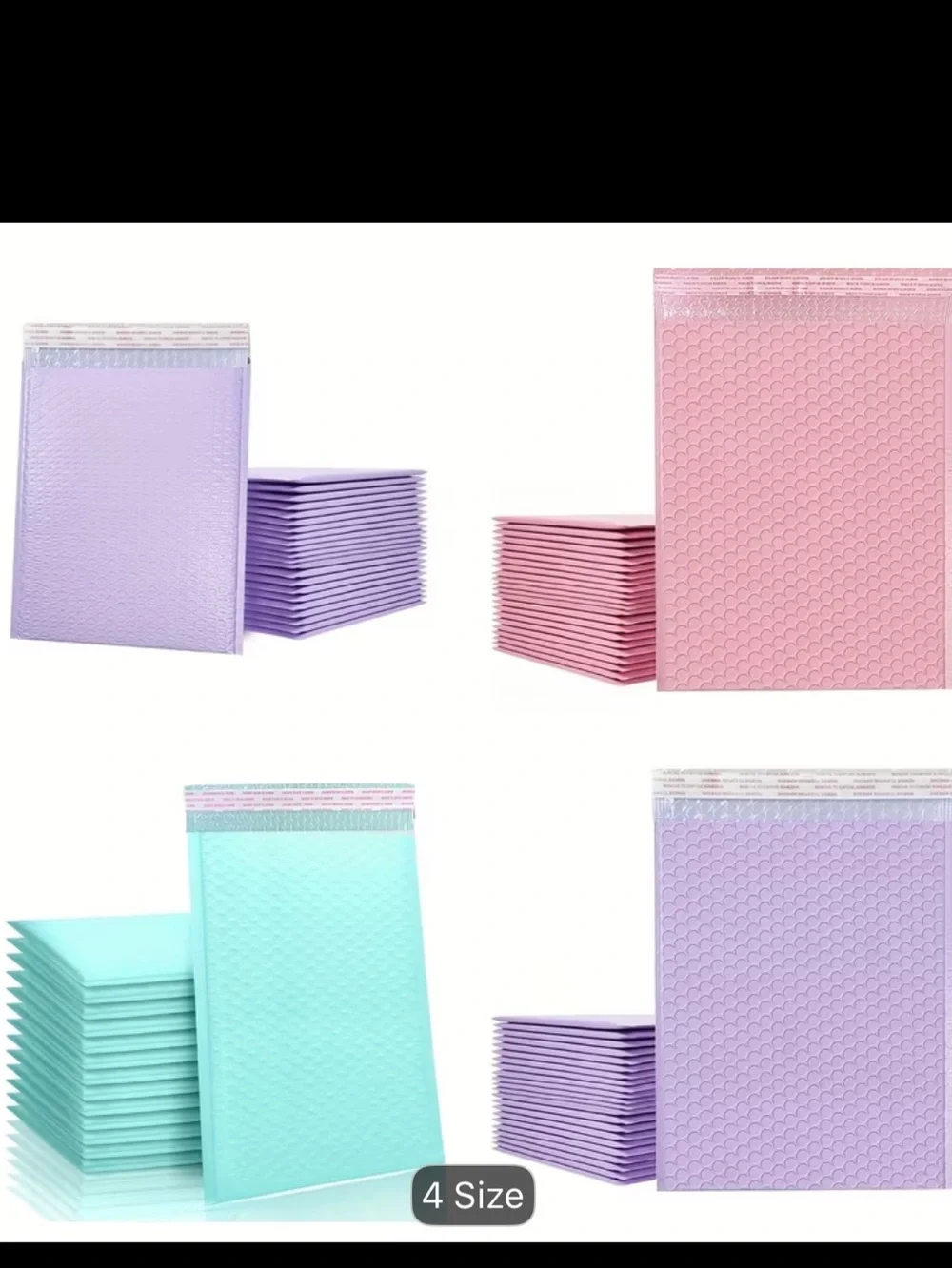 30-4x8 Bubble Poly Mailers!!!